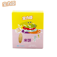 宝力臣米饼(原味) 宝宝零食 50g 国产 盒装