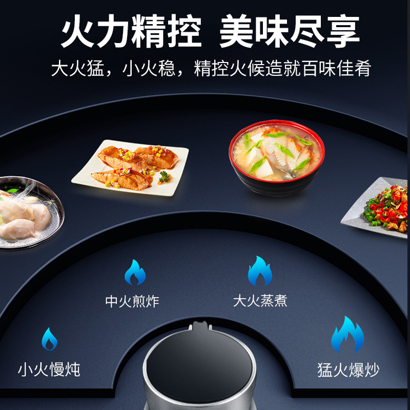 帅康(sacon)51G燃气灶煤气灶双灶嵌入式台嵌两用不锈钢4.2kw猛火灶台式家用大火力灶台灶具炉具双眼灶煤气炉液化气