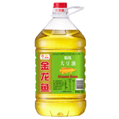 金龙鱼精选大豆油5L/维A营养强化大豆油5L 桶装食用油