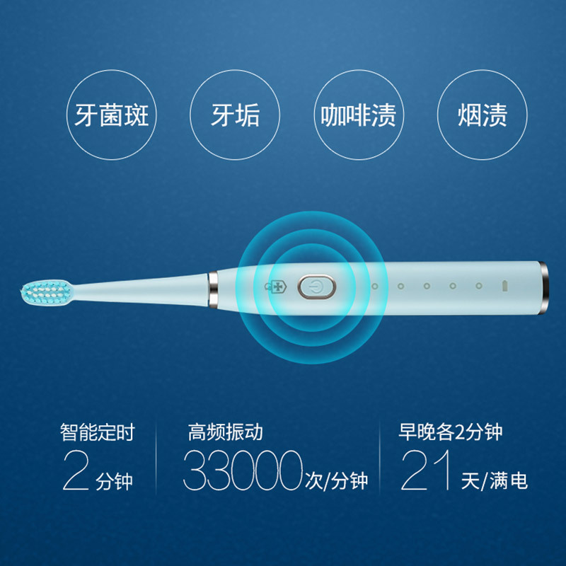 ZNC皇家盾牌电动牙刷ZH5810T磁悬声波