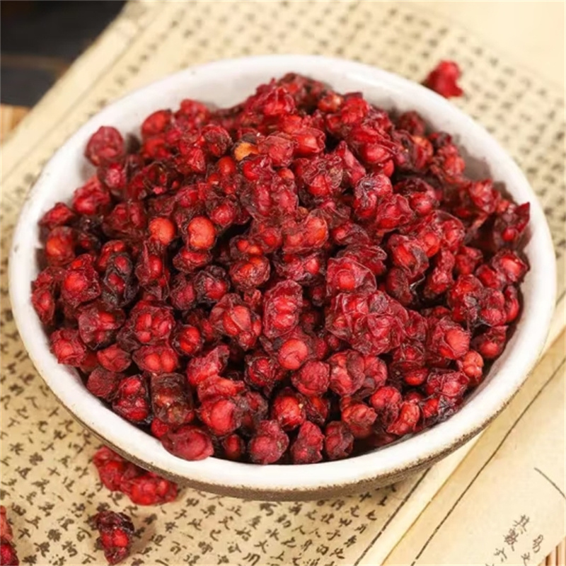 甄选五味子100克干货正品官方店无硫伍味子北五味果小红果煮水泡茶高清大图