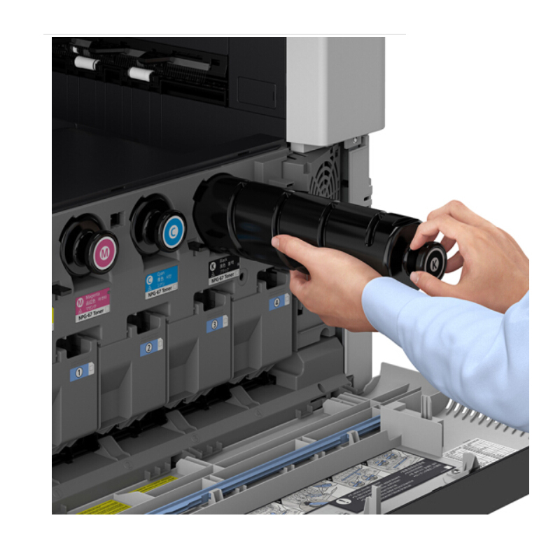 佳能(CANON)iR-ADVC3520 A3彩色数码复合机( 打印复印扫描 双面输稿器 工作台 WiFi 双纸盒)高清大图