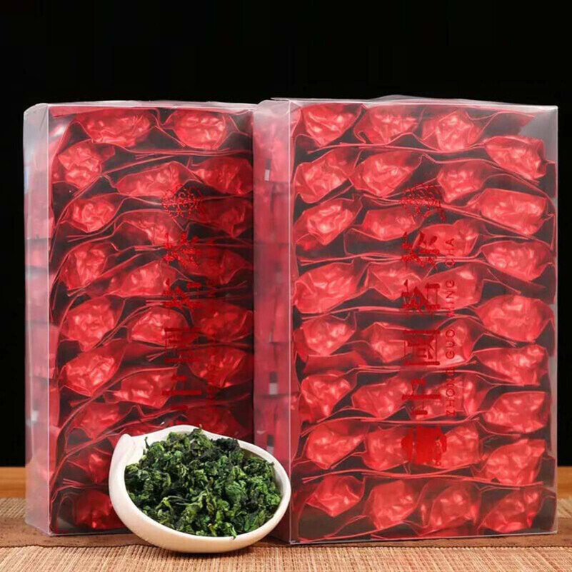 痴福铁观音茶叶新茶浓香味安溪乌龙茶小泡包装兰花型2盒装共500克高清大图