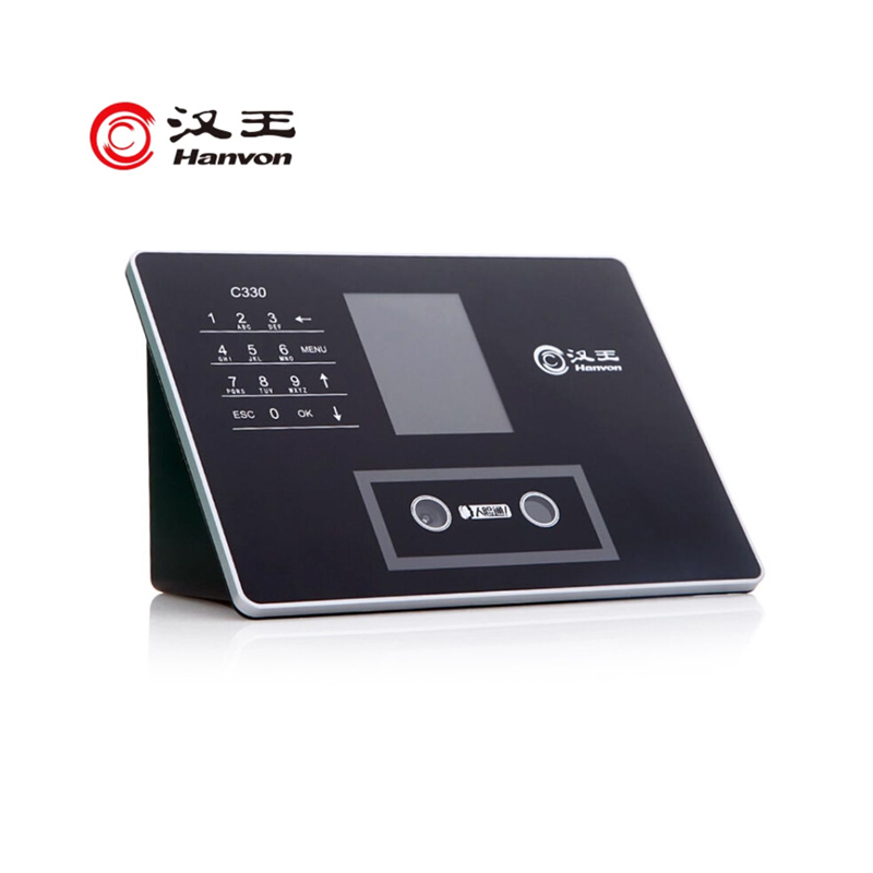 汉王(hanvon) C330 考勤机人脸识别打卡机 面部识别考勤机上下班刷脸签到高清大图