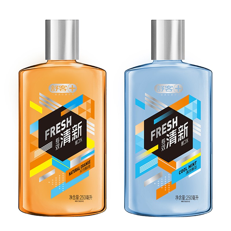舒客(Saky)专业清新漱口水(天然鲜橙)250ml高清大图