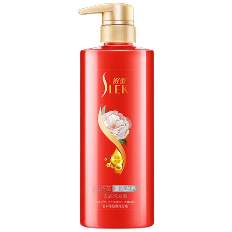 舒蕾【张若昀同款】山茶花精油莹亮洗发水500ml滋养去屑 老牌国货