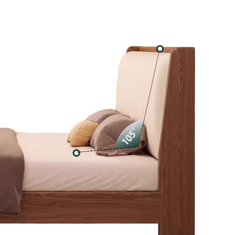 豫龙都 床+10cm床垫 2米 套高清大图