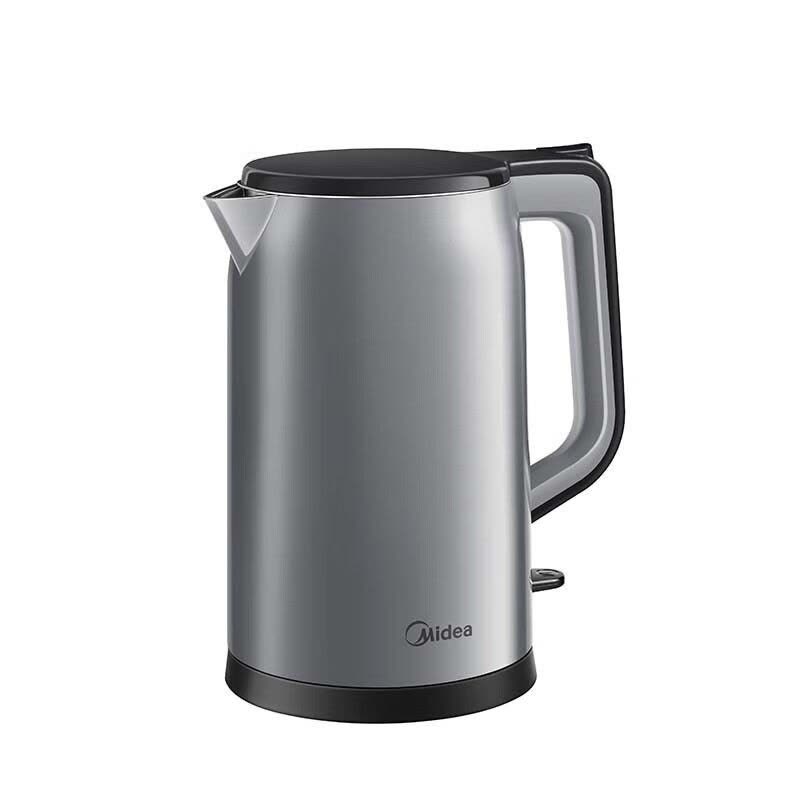 美的(Midea) 1.7L大容量电热水壶 MK-MS1732 灰色图片