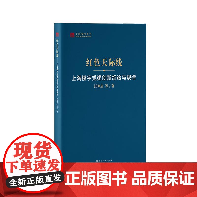 红色天际线:上海楼宇党建创新经验与规律 上海智库报告汪仲启 等 著上海人民出版社高清大图