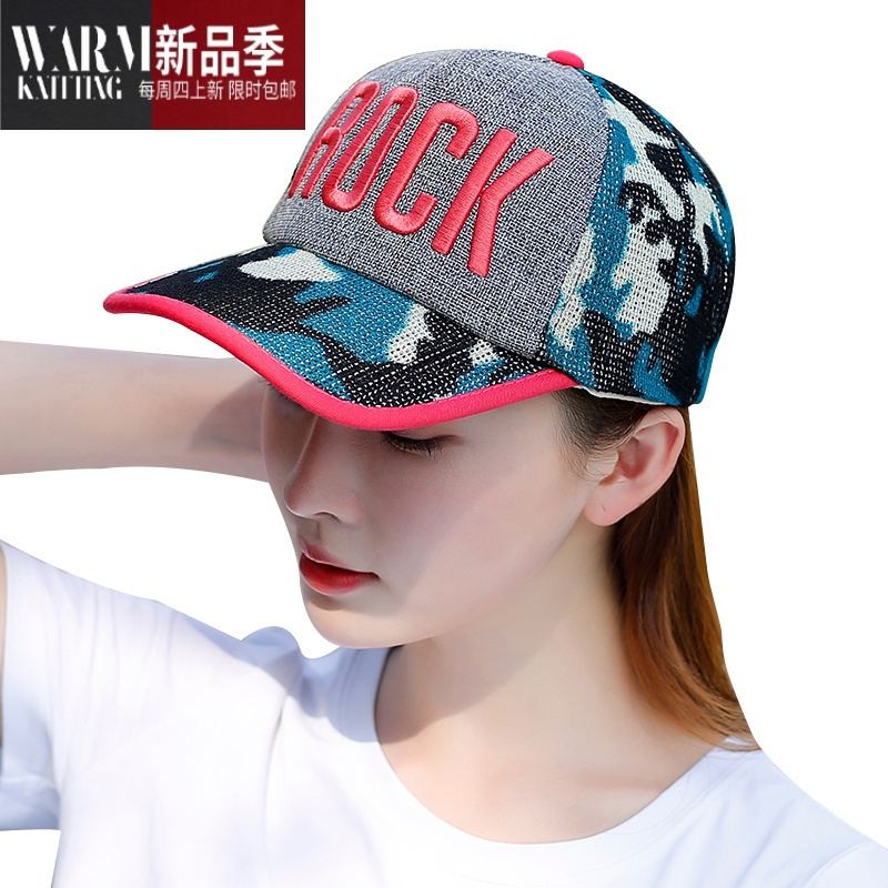 SHANCHAO棒球帽女夏天韩版新款百搭运动帽帽遮阳帽太阳帽子鸭舌帽网帽