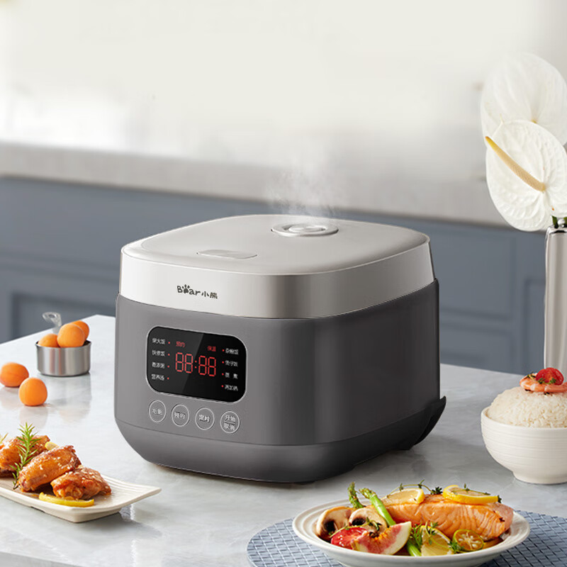 小熊(Bear)电饭煲 弧形聚能发热盘 3L黄金容量DFB-F30V2