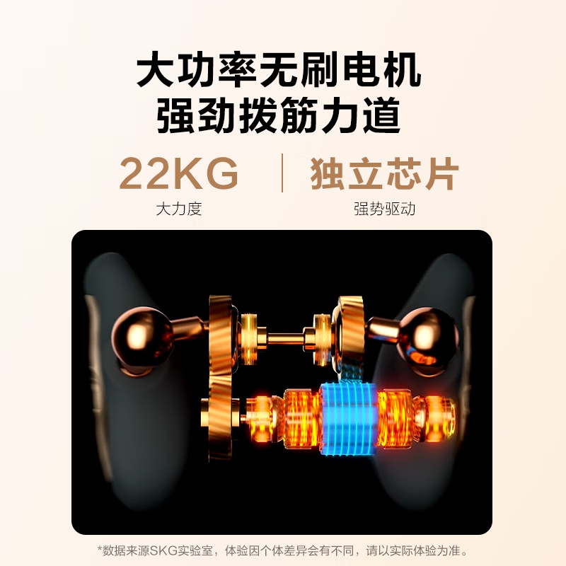 SKG 颈椎按摩仪 N5系列3代 鎏金白高清大图