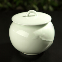 恒福(TEA MiLL) 茶具 茶道配件 瓷上青云茶叶罐 陶瓷 其他