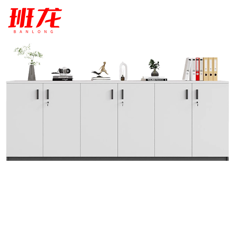 班龙办公储物柜六门台高清大图