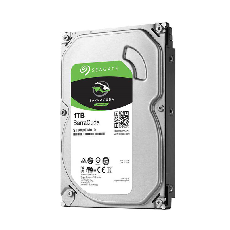 希捷(Seagate) 1TB 64MB 7200RPM台式机机械硬盘 SATA接口 1TB 支持安装调试服务