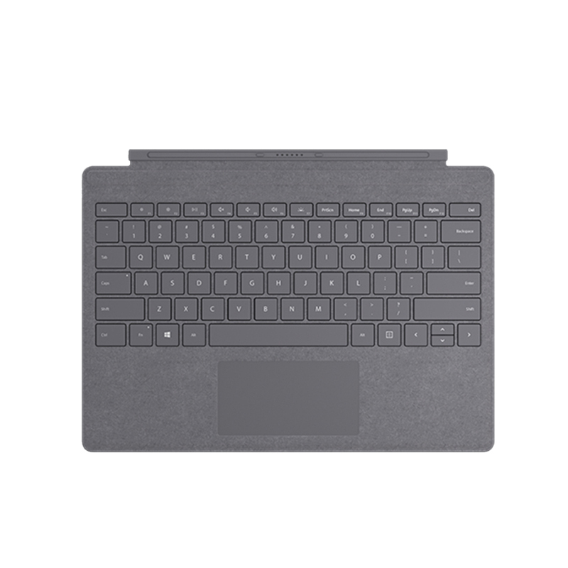 微软(Microsoft)商用 Surface Pro 专业键盘盖(木炭灰)