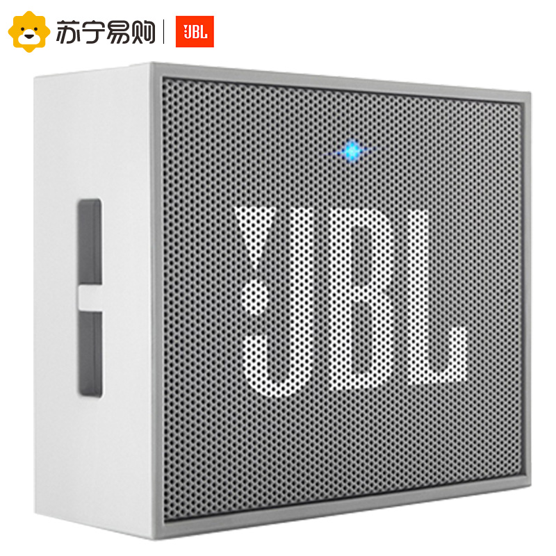 JBL GO音乐金砖无线蓝牙音箱户外便携多媒体迷你小音响低音炮 灰色高清大图