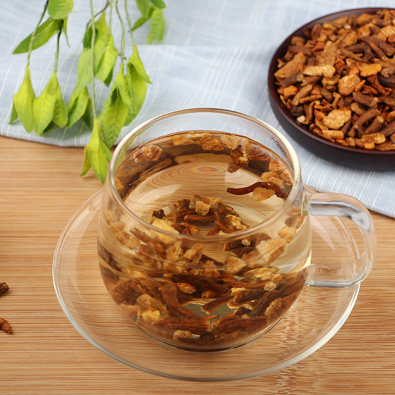 谯韵堂 蒲公英菊苣根茶100g/罐 玉兰根茶苦苣兰菊根茶菊苣茶 10罐装