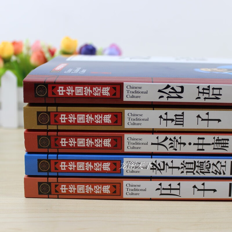 论语.孟子.大学中庸.老子.道德经.庄子全书经典国学四书五经全集孔子著书籍中华书局全套小学生书目杨伯峻初