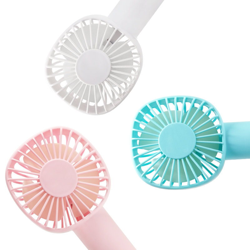 苏宁宜品迷你小风扇便携式随身轻音小型usb充电可爱学生宿舍电池天蓝色2400mA高清大图