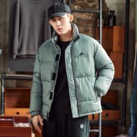 [2.5折价186元]唐狮冬季新款棉衣男外套宽松加厚保暖立领棉袄短款学生棉服潮