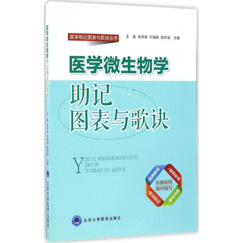 【M】医学微生物学助记图表与歌诀-9787565915048