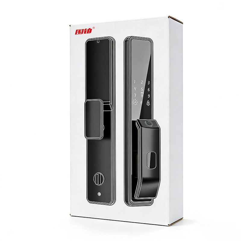 围铂 智能锁 WB-EL586T1 把高清大图