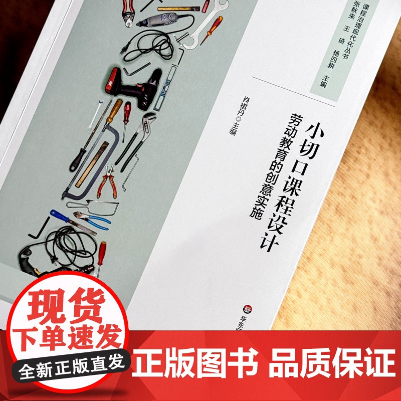 小切口课程设计 劳动教育的创意实施 如何设计与实施劳动教育项目 中小学案例 华东师范大学出版社高清大图