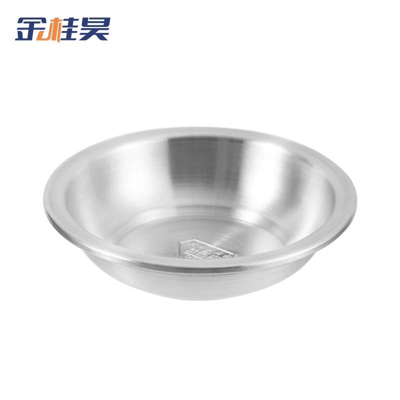 金桂昊 304不锈钢 盘子 18cm /个高清大图