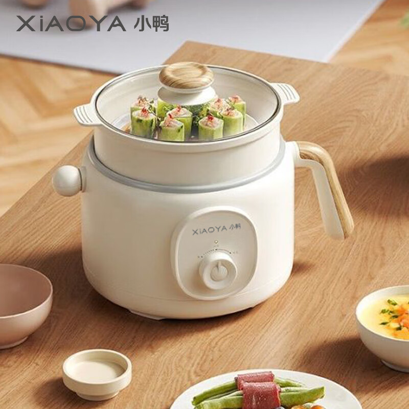 小鸭多功能电煮锅(机械版)DZG-J04高清大图