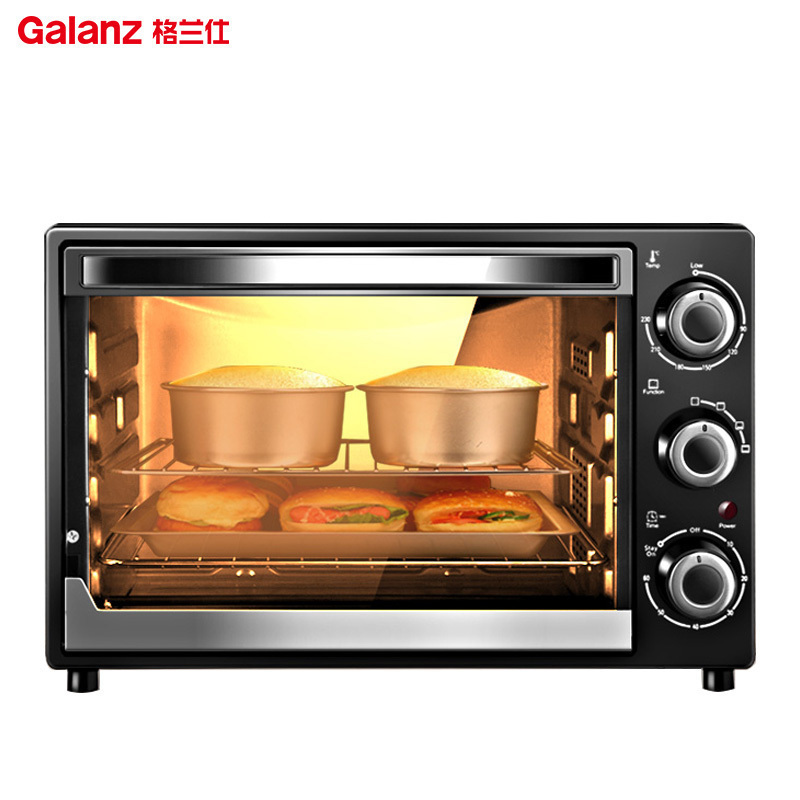格兰仕(Galanz) K12电烤箱上下发热管多层烤位家用烘焙多功能电 32升烤箱