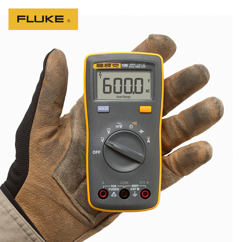 福禄克(FLUKE)F106 掌上型数字万用表_387 ZM