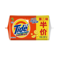 汰渍(Tide) 全效360度无磷洗衣皂 柠檬清新 238g 2块装