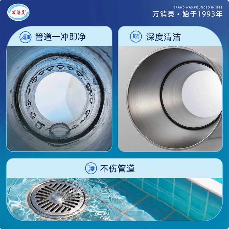 万消灵强力去污洗衣液深层清洁除菌抑味留香持久环保型高清大图