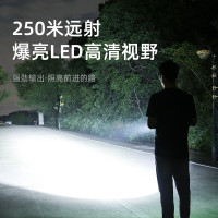神火(SupFire)超强光手电筒多功能可充电26650超亮远射LED应急户外灯 超长续航 L6-G 36瓦 单位:个