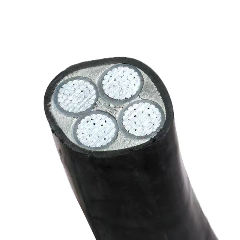 铝芯户外电缆线4芯50平方一米视频