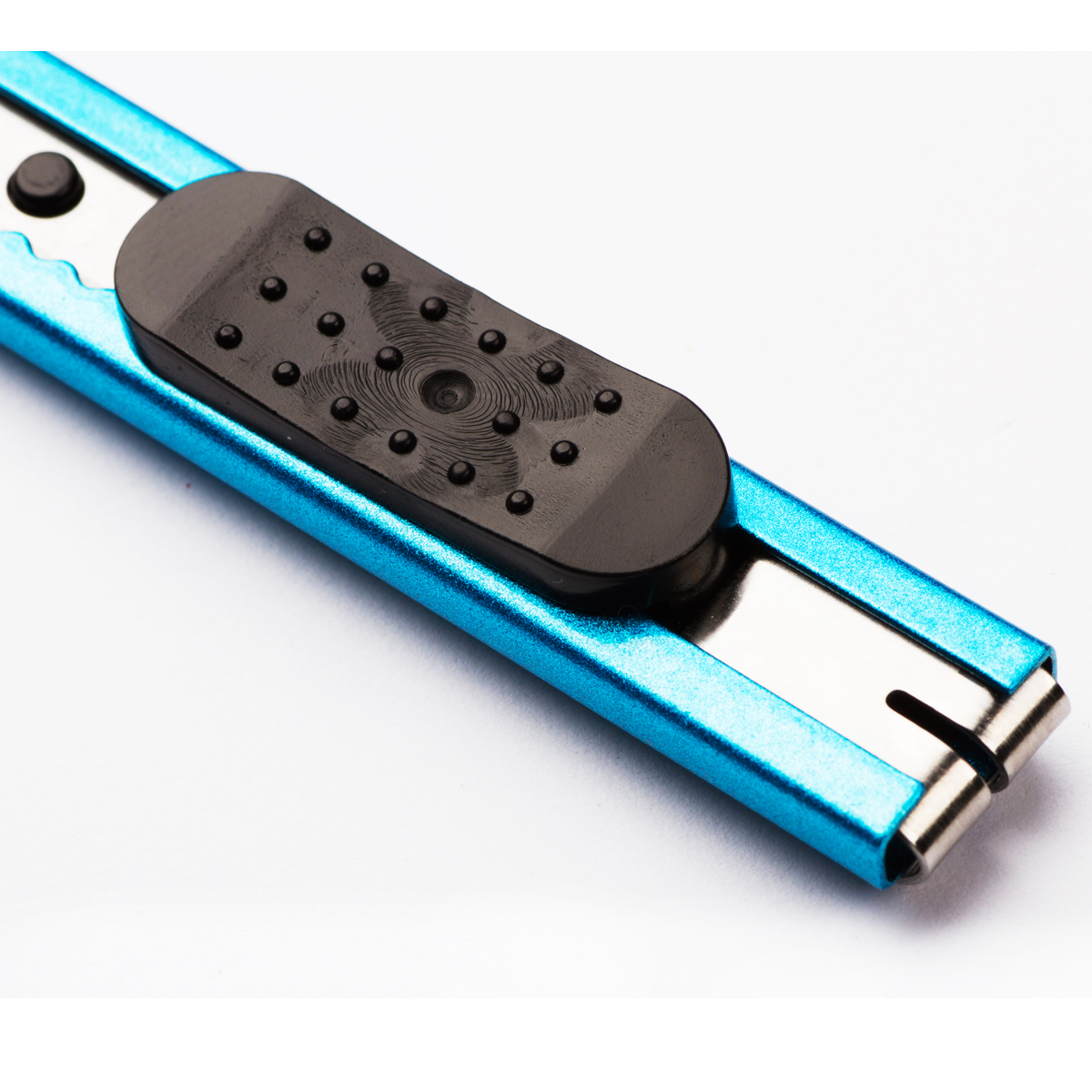 得力 美工刀(浅蓝) 2066 炫彩金属美工刀 小号美工刀 手工刀 裁纸刀（720把起订，低于起订量不发货）高清大图