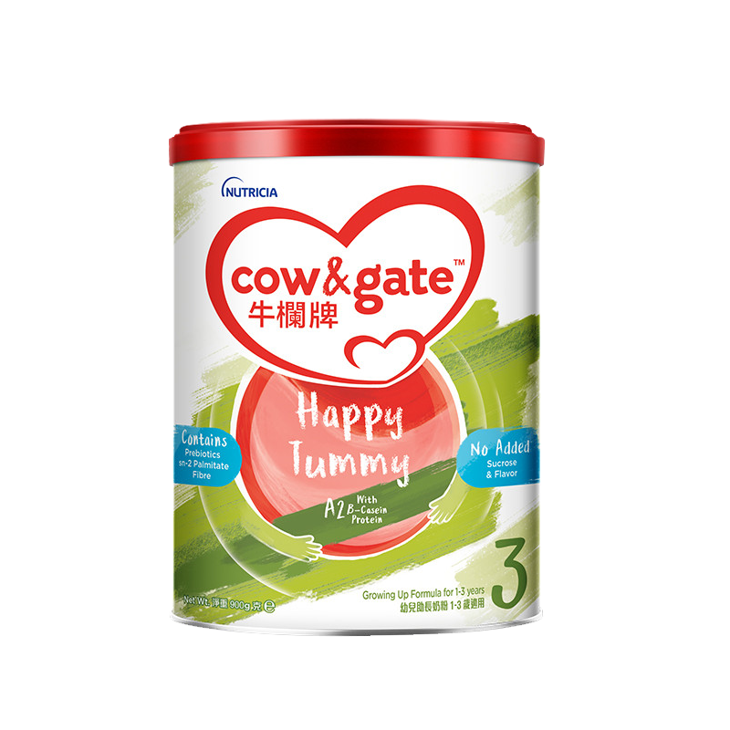 [新效期26年4月后]港版牛栏原装进口香港Cow&Gate牛栏3段婴幼儿配方奶粉900g