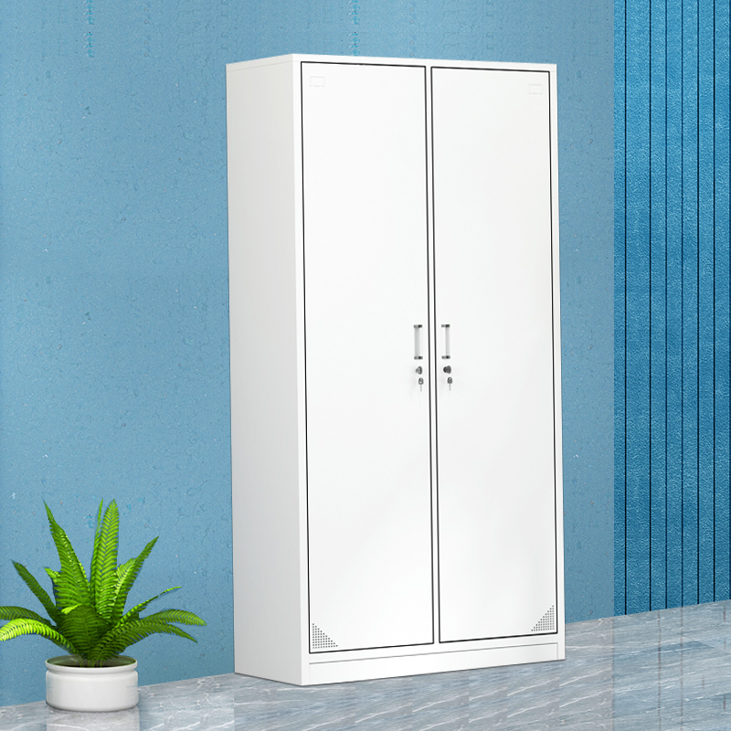 苏美特更衣柜员工柜储物柜铁皮柜存包柜鞋柜碗柜二门高清大图