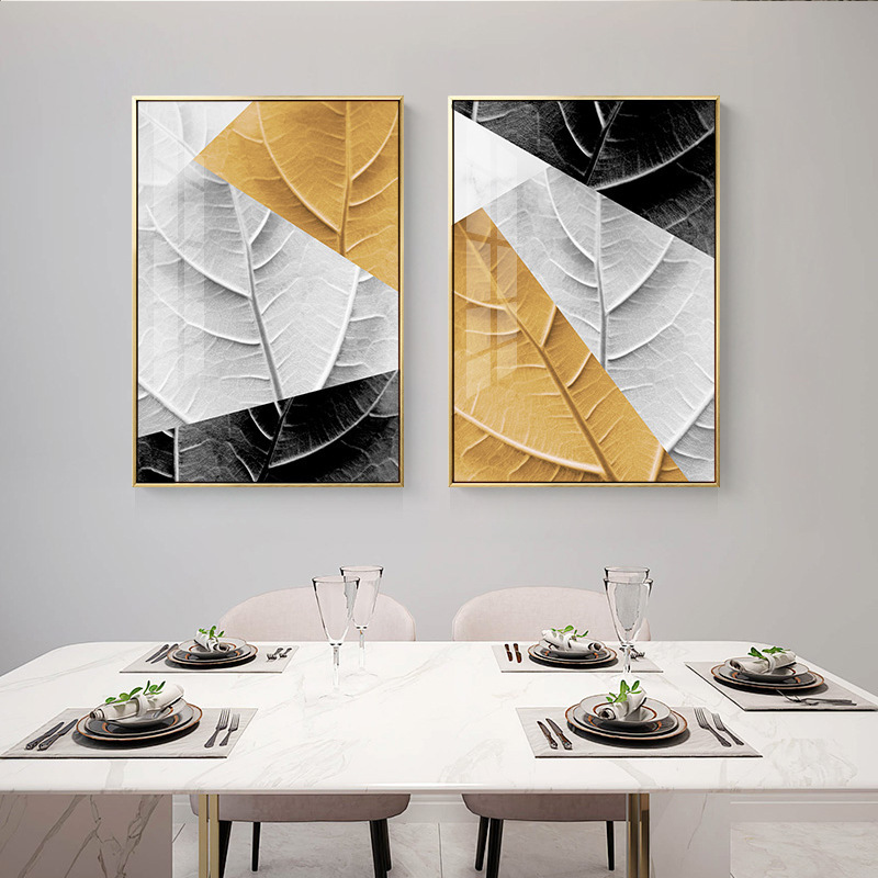 乔迁礼品客厅装饰画沙发背景墙挂画北欧餐厅卧室壁画现代简约几何图形