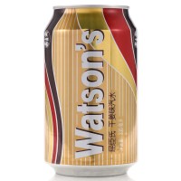 屈臣氏干姜水330ml*24罐整箱 苏打汽水饮料 鸡尾酒调料