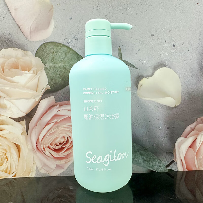 森之露 山茶籽椰油保湿沐浴露520ml SZL52024