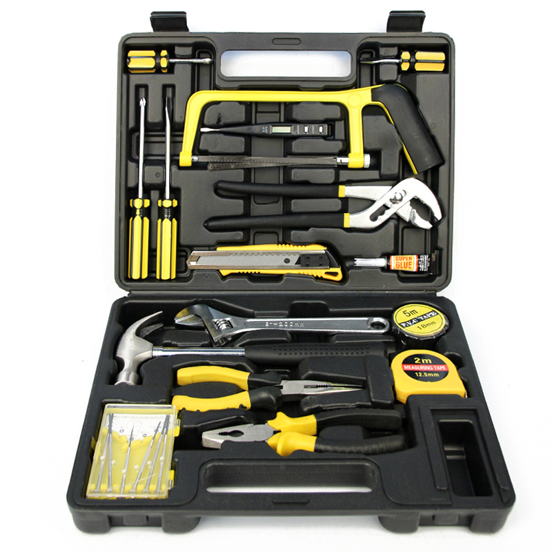 传枫维修工具套装22件套家用工具箱五金工具修理工具cf8022
