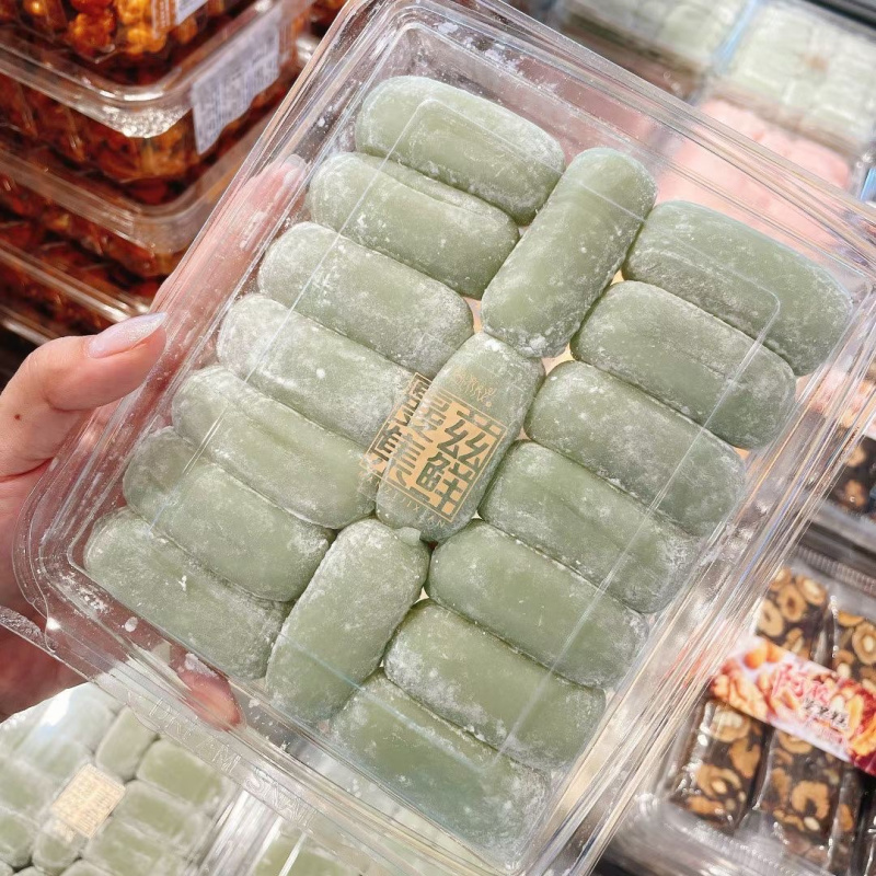 曼兹爆浆麻薯(抹茶)510g