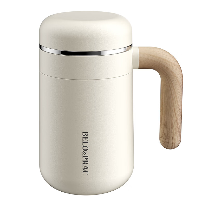 贝洛可 户外便携大容量优美-办公保温杯 480ml BK234高清大图