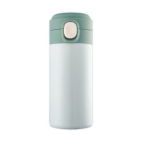 亚莉保温杯 10404BYLB-300GN 家用便携弹跳杯绿色 300mL (单位:个)