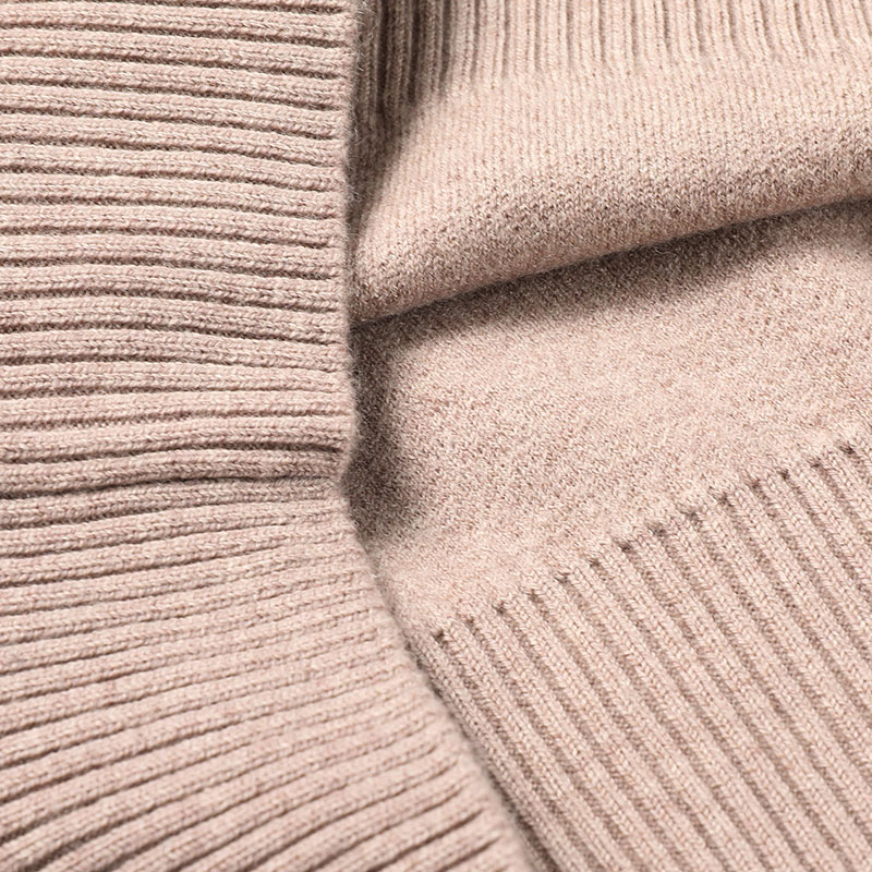 花花公子2024冬季新款纯羊毛衫男高领加厚保暖毛衣针织打底衫高清大图