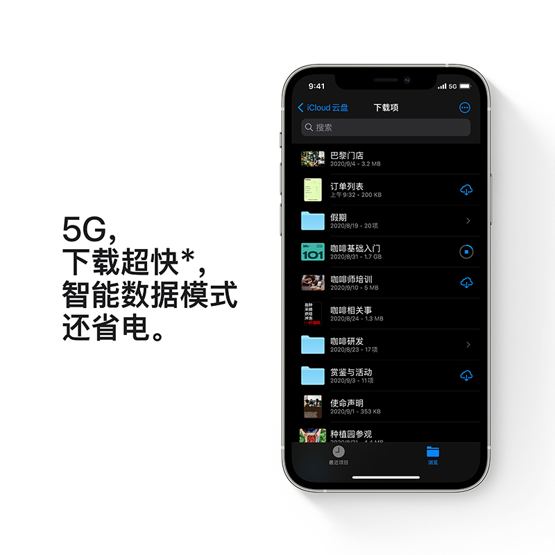 [全新正品]Apple iPhone 苹果12 Pro Max海外版无锁 支持移动联通电信全网通5G智能手机 128GB 银色[裸机]