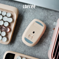 洛斐(Lofree)奶茶蓝牙无线鼠标商务办公游戏充电鼠标兼容平板电脑家用笔记本电脑女生