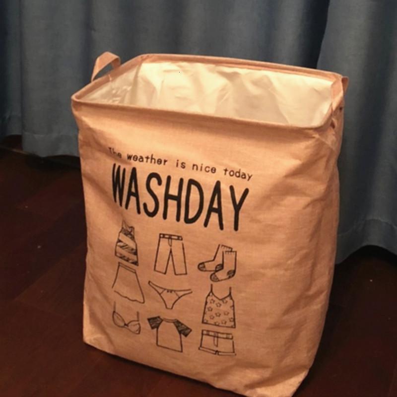 脏衣篮家用玩具收纳筐子装衣服收纳桶可折叠墙壁挂式卫生间脏衣篓_4_665 ...棉麻束口型收纳箱
